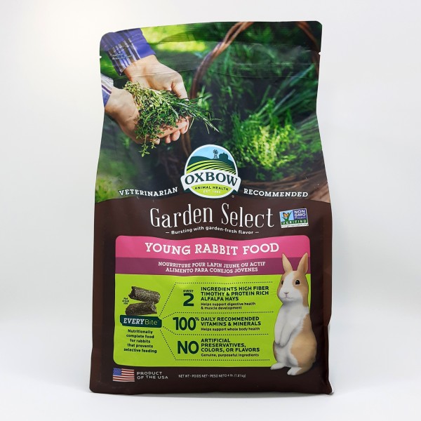 Alimento Para Conejo Joven Garden Select Oxbow 1.8 Kg
