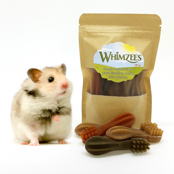 Whimzees Snack Vegetariano Para Hamster, Jerbo, Raton