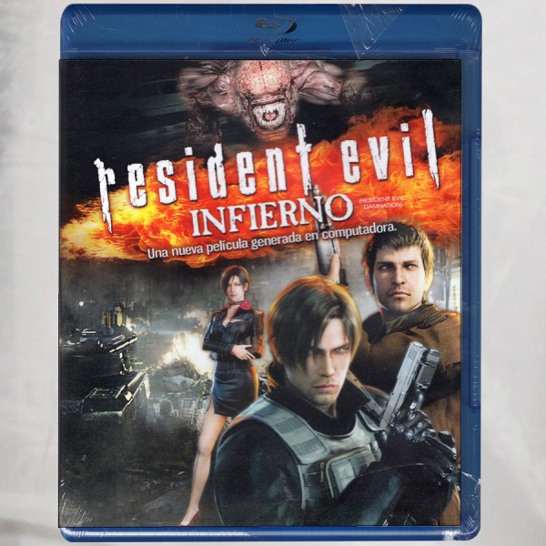 Resident Evil Infierno Blu-ray Región A, B, C