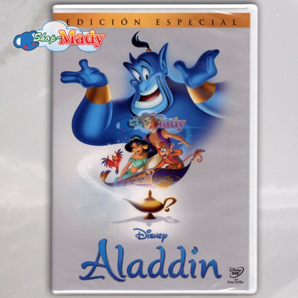 Aladdin Disney Dvd Edición Especial Región 1 Y 4