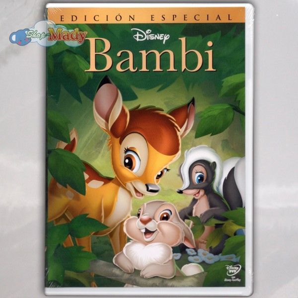Bambi Disney Dvd Edición Especial Región 1 Y 4