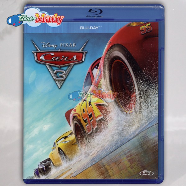 Disney Pixar Cars 3 Blu-ray Región A ESPAÑOL LATINO