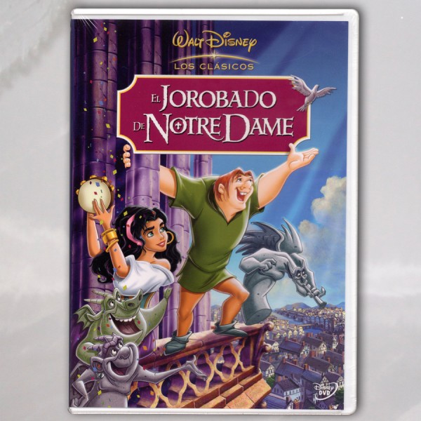 Disney El Jorobado De Notre Dame En Dvd Región 1 Y 4