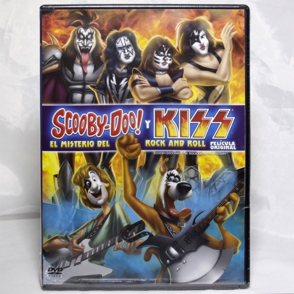 Scooby-doo! Y Kiss El Misterio Del Rock And Roll - DVD