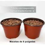 Expanded Clay Pebbles  2kg
