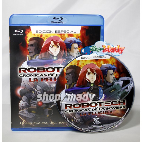 Robotech Las Cronicas de la Sombra Edición Especial Blu-Ray