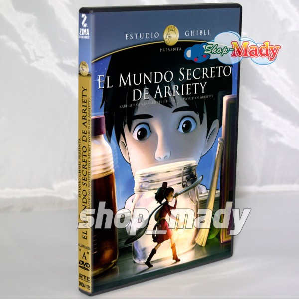 El Mundo Secreto de Arriety DVD