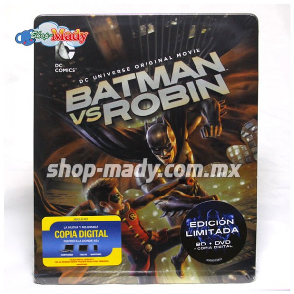 Batman vs Robin Steelbook