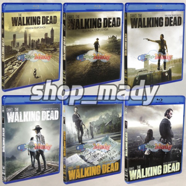 Paquete The Walking Dead Temporadas 1 al 6 Blu-ray